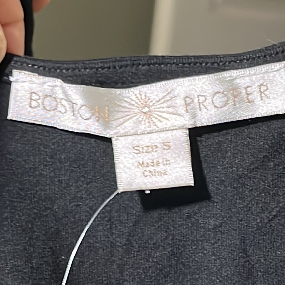 Boston Proper Center Detail Cs Top. Size-S.  New with Tags. - Picture 7 of 7